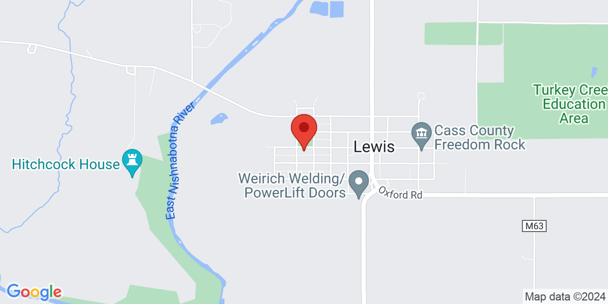 Map of Lewis Public Library